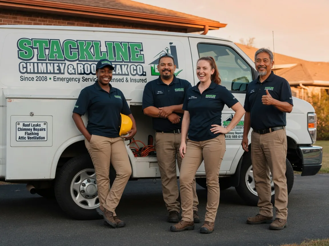 Chimney flashing repair company in Laurel, MS